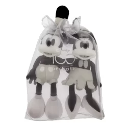 Ensemble De Petites Peluches Mickey Et Minnie Steamboat Willie Disney100 Decades 9 Ensemble De Petites Peluches Mickey Et Minnie Steamboat Willie Disney100 Decades -Disney 412313625724 3