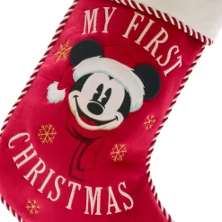 Disney Store Chaussette Mon Premier Noël Mickey Pour Bébés 8 Disney Store Chaussette Mon Premier Noël Mickey Pour Bébés -Disney 440472256213 2