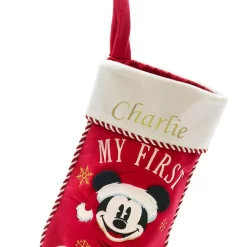 Disney Store Chaussette Mon Premier Noël Mickey Pour Bébés 9 Disney Store Chaussette Mon Premier Noël Mickey Pour Bébés -Disney 440472256213 3