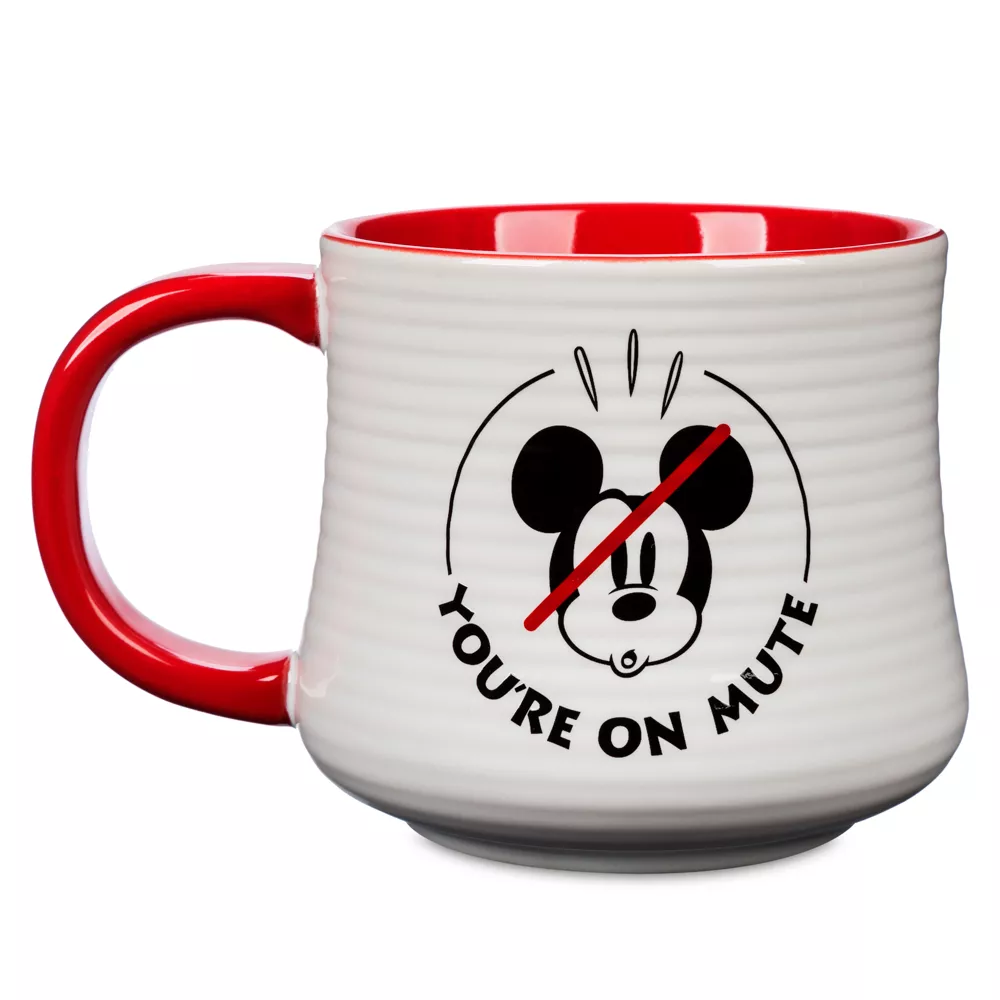 Disney Store Mug Mickey "YOU'RE ON MUTE" 5 Disney Store Mug Mickey "YOU'RE ON MUTE" – Image 3