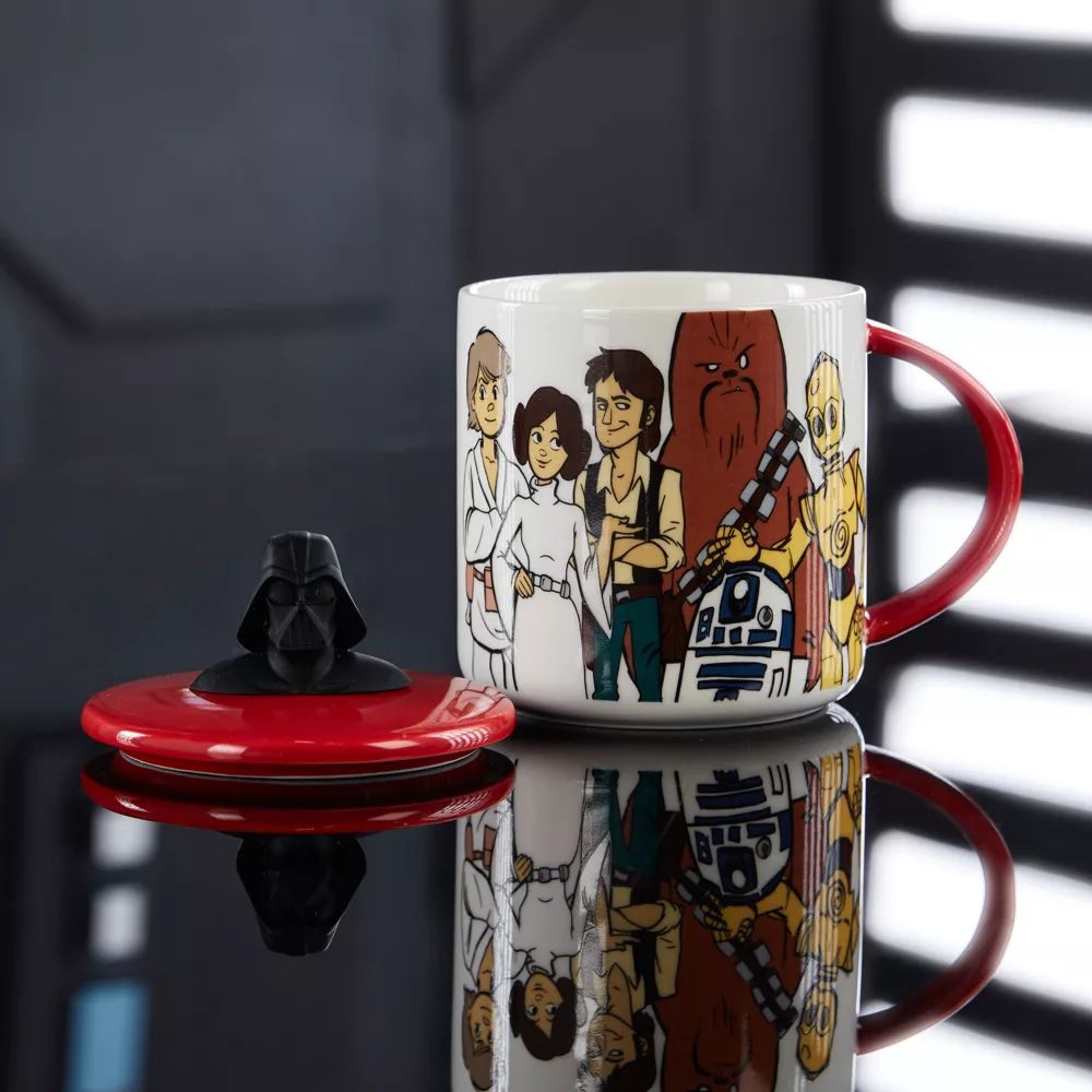 Disney Store Mug Star Wars Avec Couvercle 4 Disney Store Mug Star Wars Avec Couvercle – Image 2