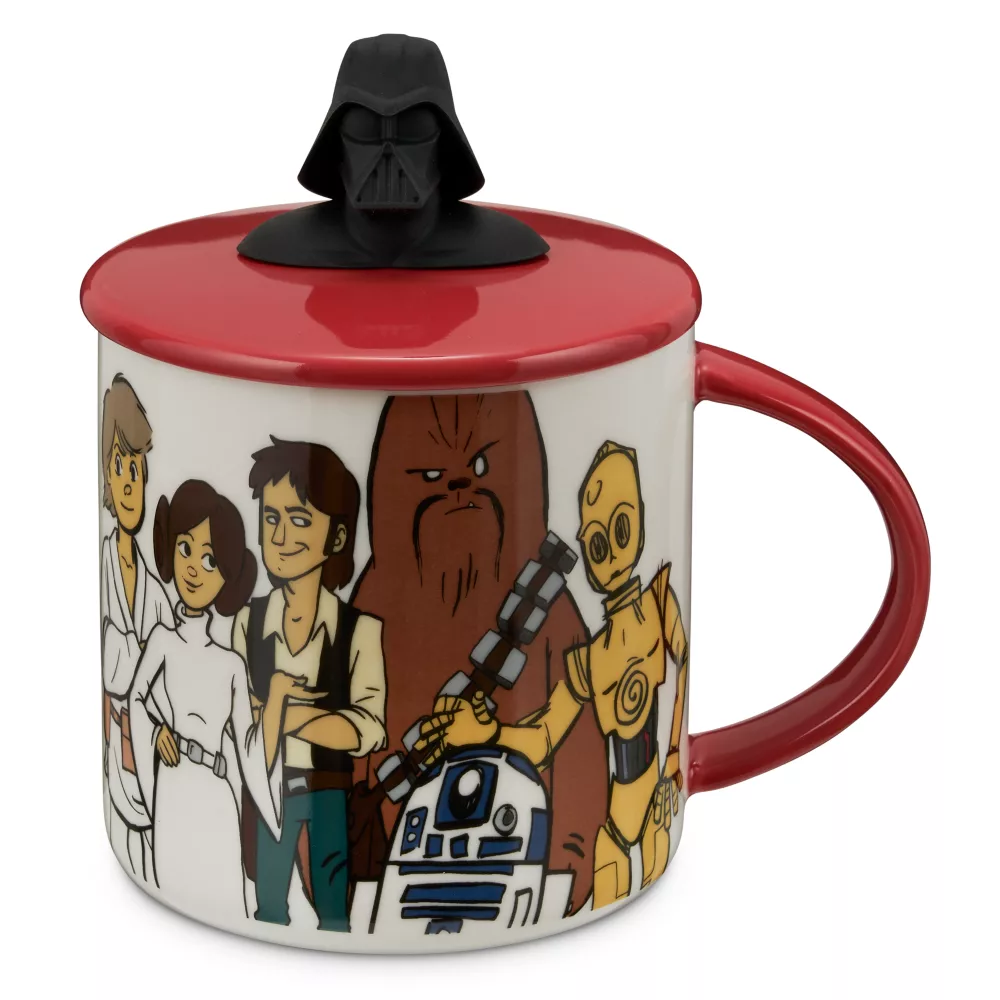 Disney Store Mug Star Wars Avec Couvercle 3 Disney Store Mug Star Wars Avec Couvercle