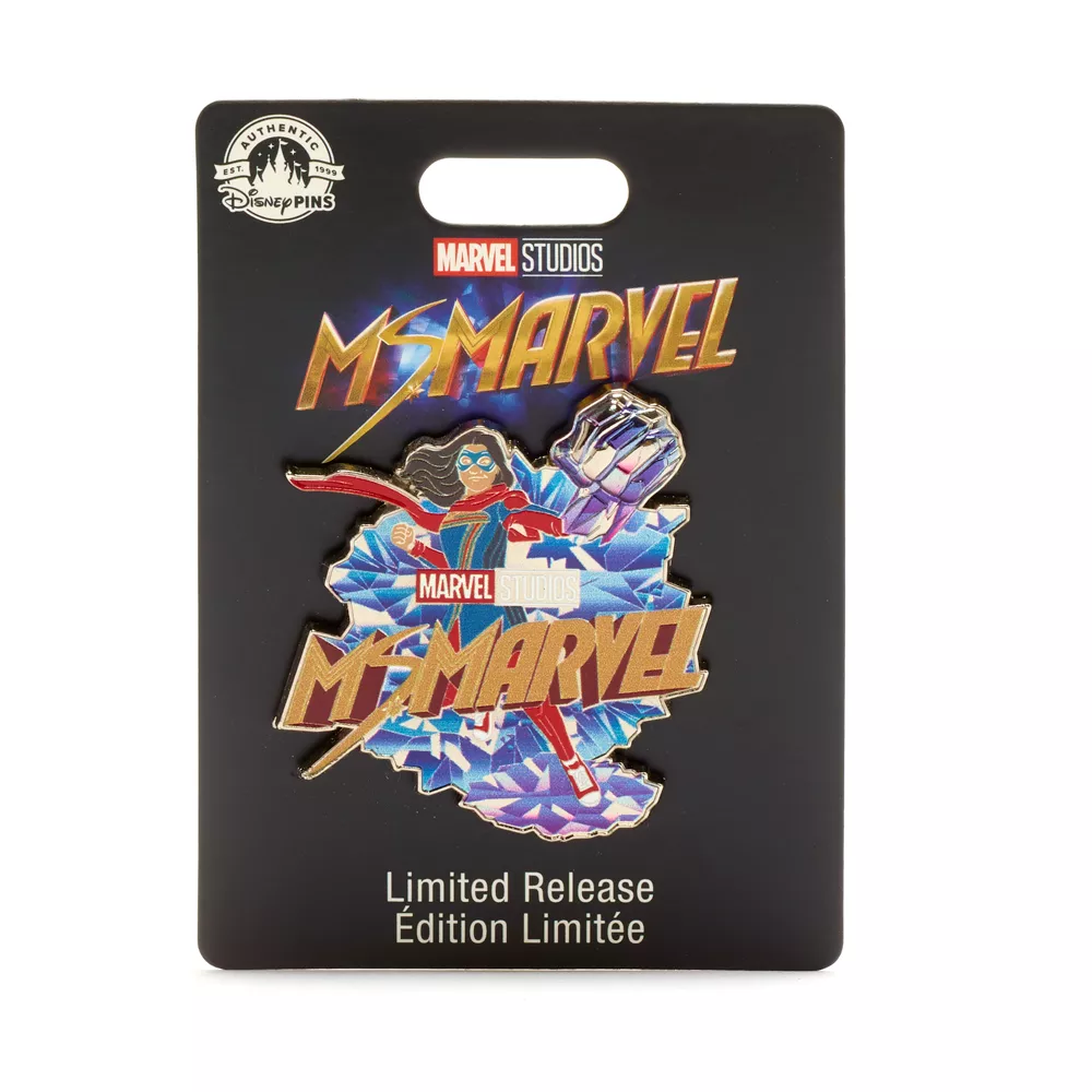 Disney Store Pin's Miss Marvel En édition Limitée 4 Disney Store Pin's Miss Marvel En édition Limitée – Image 2