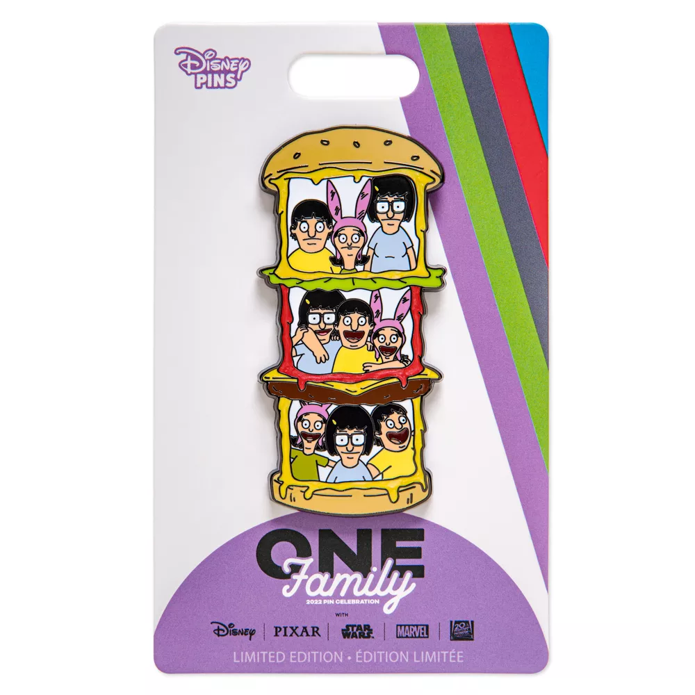 Disney One Family Pin's Bob's Burgers "Dites Ouistiti !" En édition Limitée 4 Disney One Family Pin's Bob's Burgers "Dites Ouistiti !" En édition Limitée – Image 2