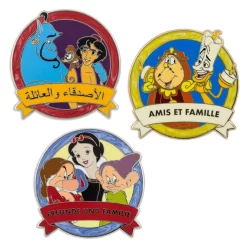 Disney One Family Ensemble De Pin's Mystère "Friends And Family" Multilingue -Disney 466043290431 3