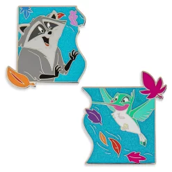 Disney One Family Pin's Meeko Et Flit "Amis Pour La Vie", Pocahontas