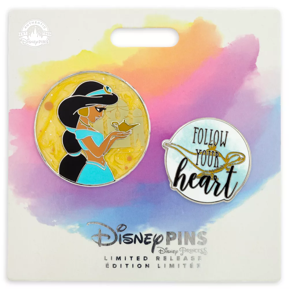 Disney Store Ensemble De Pin's Princesse Jasmine En édition Limitée, Aladdin 4 Disney Store Ensemble De Pin's Princesse Jasmine En édition Limitée, Aladdin – Image 2