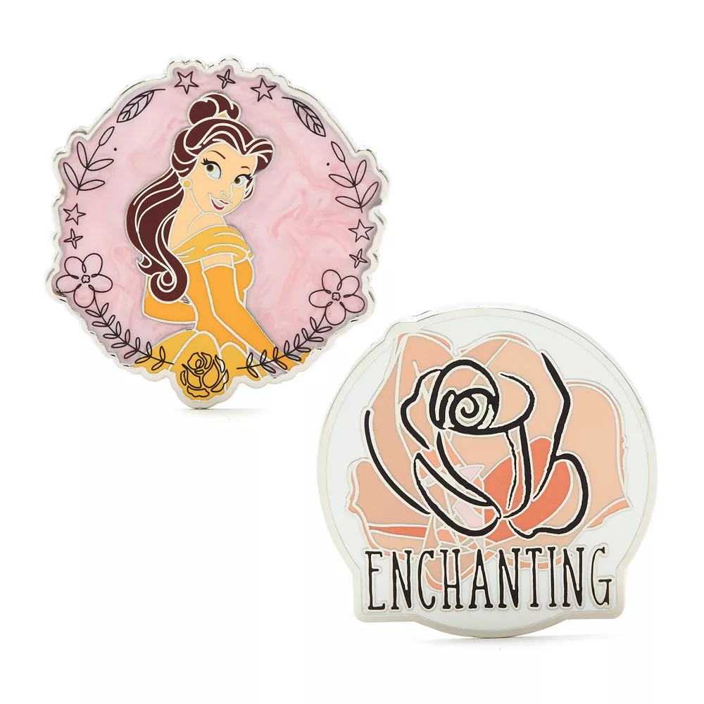 Disney Store Pin's Belle En édition Limitée, La Belle Et La Bête 3 Disney Store Pin's Belle En édition Limitée, La Belle Et La Bête