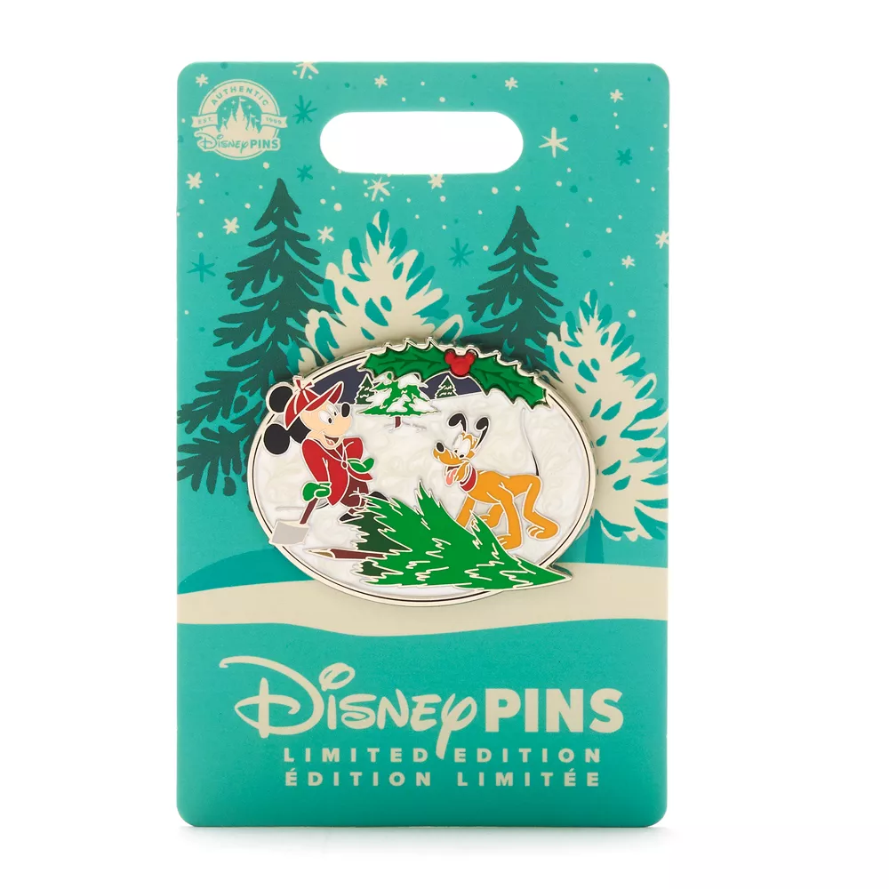 Disney Store Pin's Mickey Et Pluto En édition Limitée Pour Les Fêtes 4 Disney Store Pin's Mickey Et Pluto En édition Limitée Pour Les Fêtes – Image 2