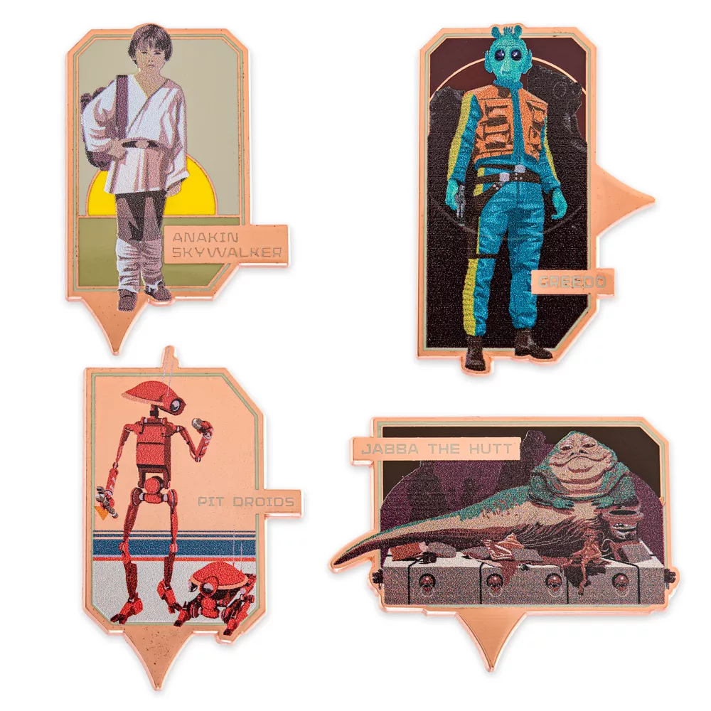 Disney Store Ensemble De Pin's Mystère Star Wars Planets Tatooine En édition Limitée 6 Disney Store Ensemble De Pin's Mystère Star Wars Planets Tatooine En édition Limitée – Image 4