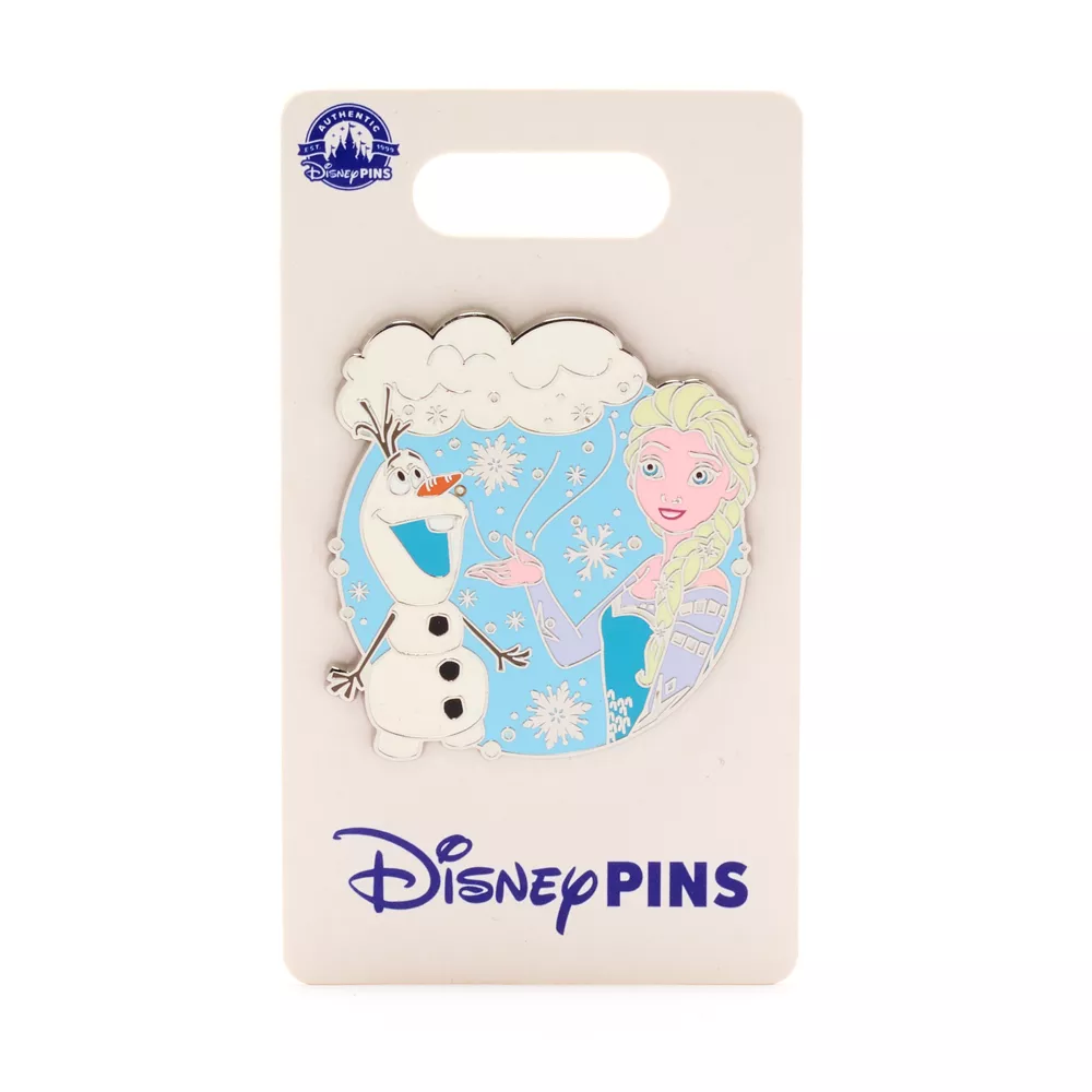 Disney Store Pin's Elsa Et Olaf, La Reine Des Neiges 4 Disney Store Pin's Elsa Et Olaf, La Reine Des Neiges â Image 2