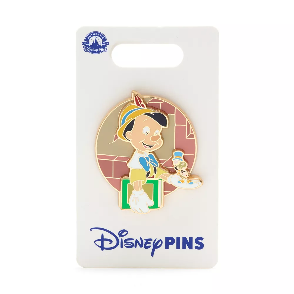 Disney Store Pin's Pinocchio Et Jiminy Cricket 4 Disney Store Pin's Pinocchio Et Jiminy Cricket â Image 2