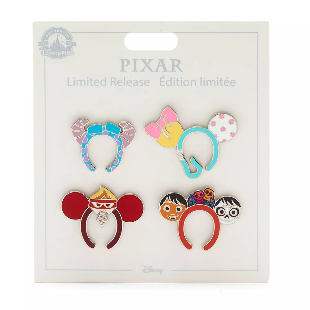 Disney Store Ensemble De Pin's Pixar En Forme D'oreilles De Mickey, 1 sur 2 4 Disney Store Ensemble De Pin's Pixar En Forme D'oreilles De Mickey, 1 sur 2 – Image 2
