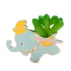 Disney Store Pin's Dumbo Avec Plante Artificielle -Disney 466043579031