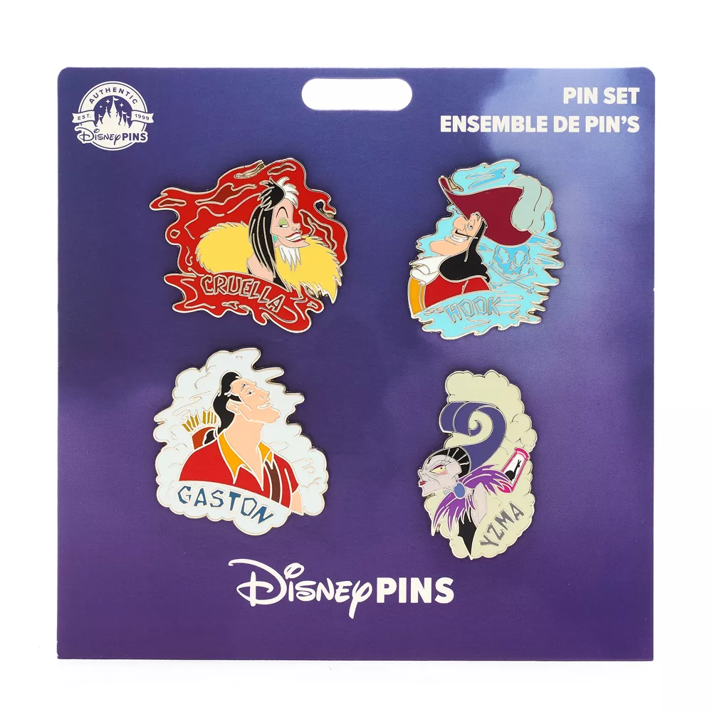 Disney Store Disney Ensemble De Pin's Disney Villains 8 Disney Store Disney Ensemble De Pin's Disney Villains – Image 6